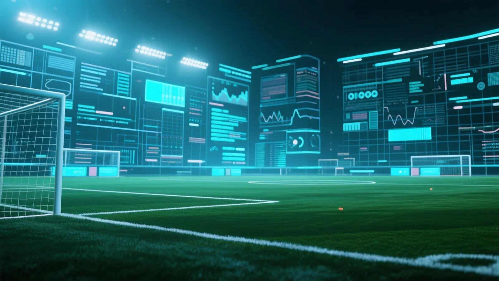 数据与球场背景